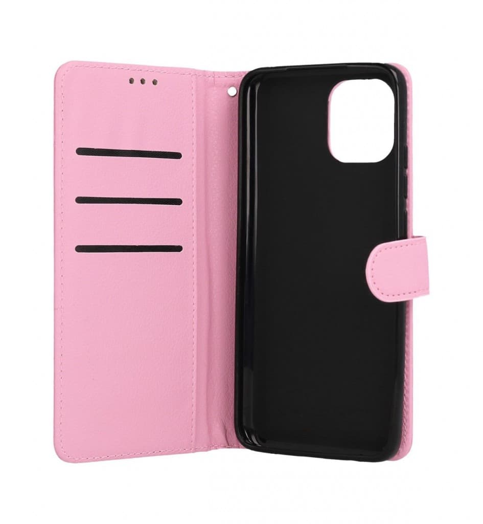 Pouzdro TopQ Xiaomi Redmi A1 knížkové světle růžové s přezkou 86068 - náhled 3