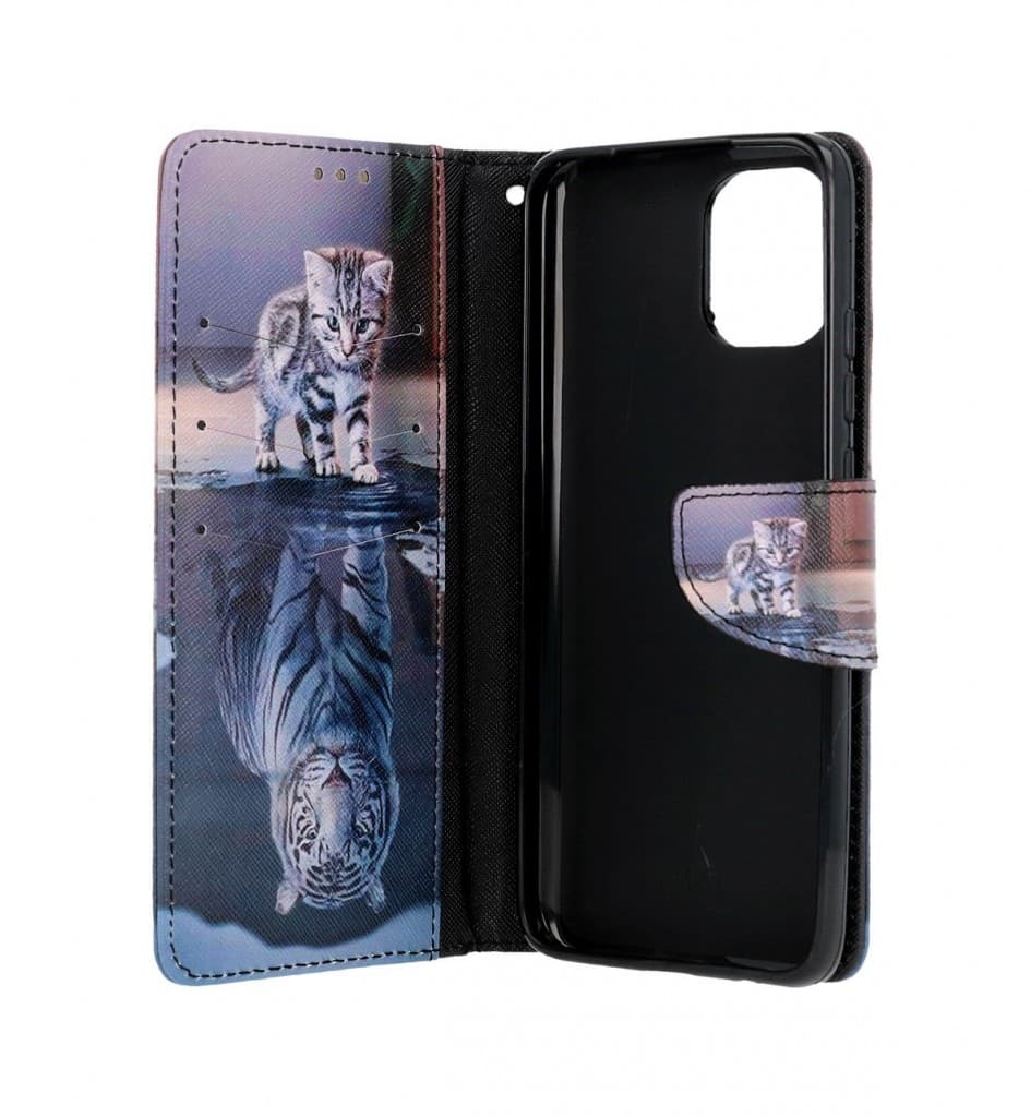 Pouzdro TopQ Xiaomi Redmi A1 knížkové Tygr 86043 - náhled 3