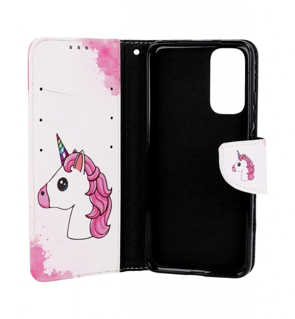 Pouzdro TopQ Xiaomi Redmi Note 11 knížkové Jednorožec 73620 - náhled 3