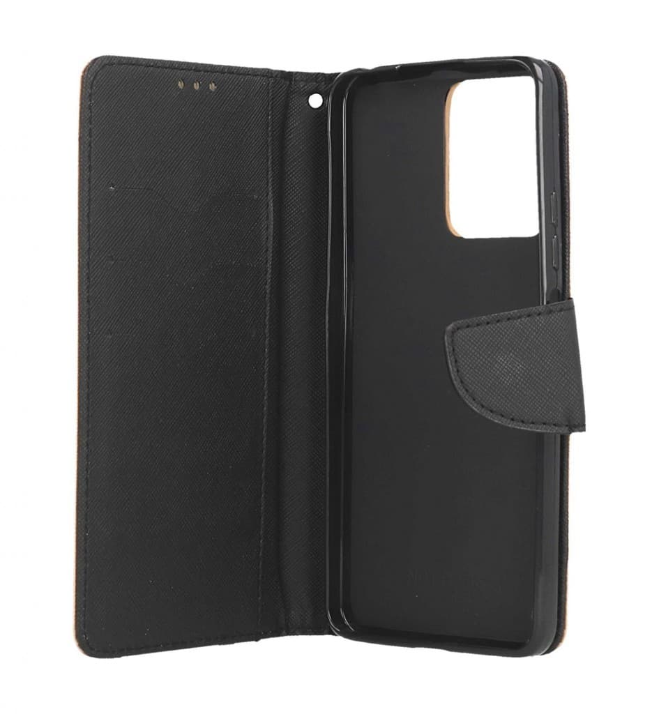 Pouzdro TopQ Xiaomi Redmi Note 12 5G knížkové zlaté 95476 - náhled 3