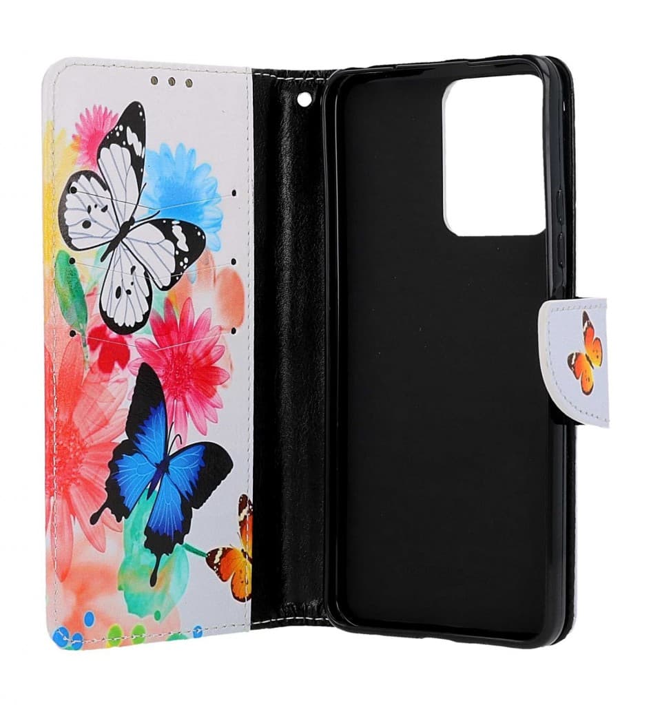 Pouzdro TopQ Xiaomi Redmi Note 12 knížkové Barevné s motýlky 112776 - náhled 3