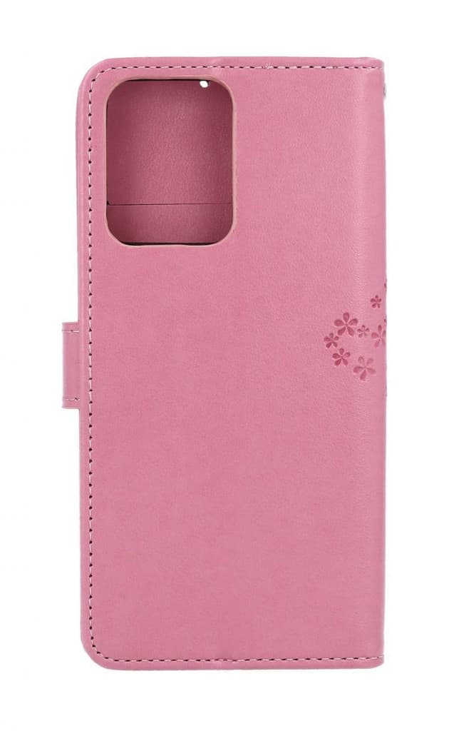 Pouzdro TopQ Xiaomi Redmi Note 12 knížkové Růžový strom sovičky 111680 - náhled 2