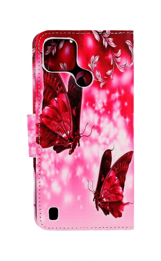 Pouzdro TopQ Realme C21Y knížkové Zamilovaní motýlci 70272 - náhled 2