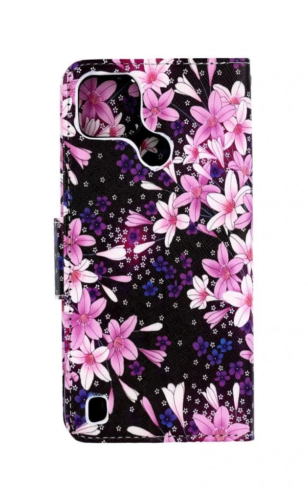 Pouzdro TopQ Realme C25Y knížkové Lilie 70329 - náhled 2