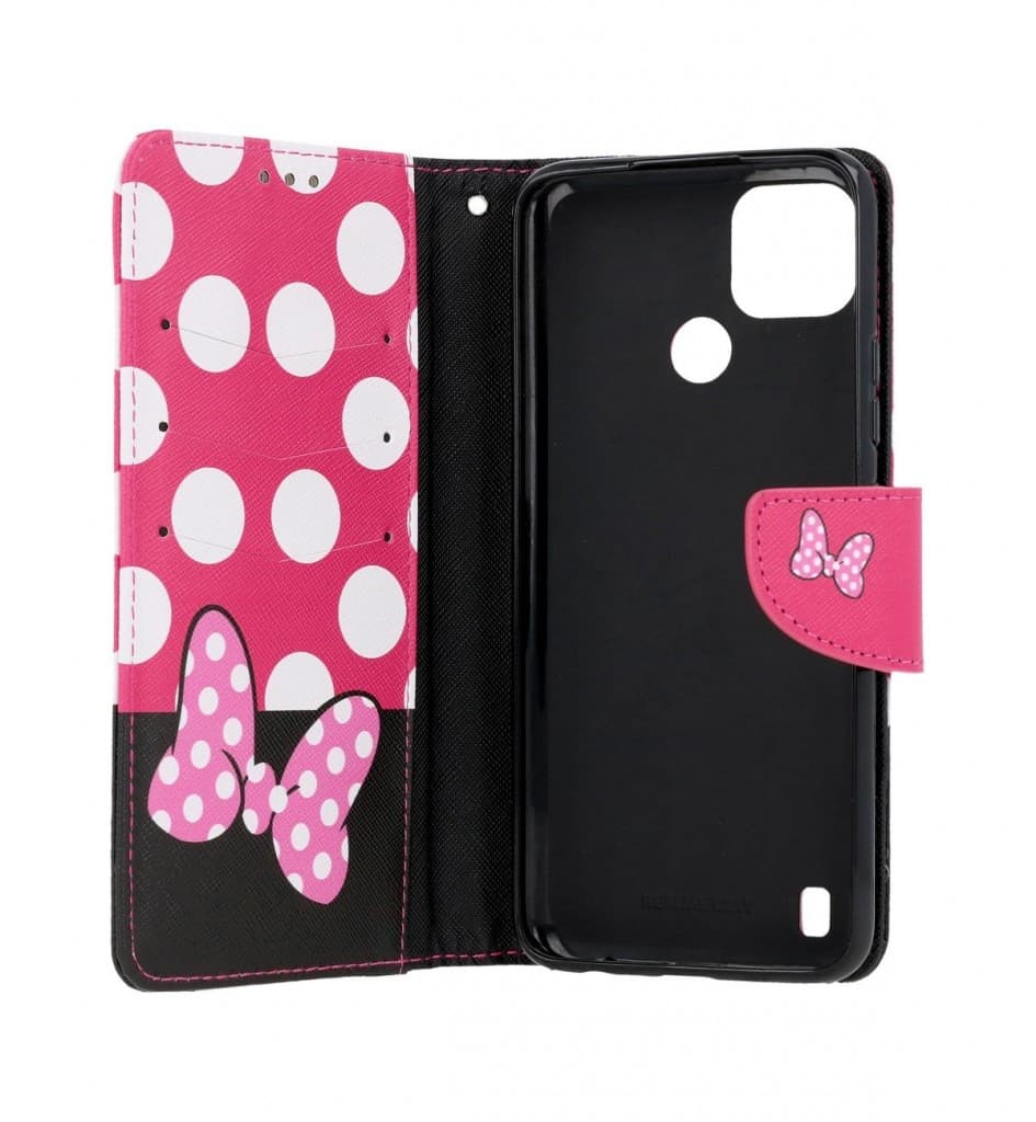 Pouzdro TopQ Realme C25Y knížkové Minnie Mouse 70316 - náhled 3
