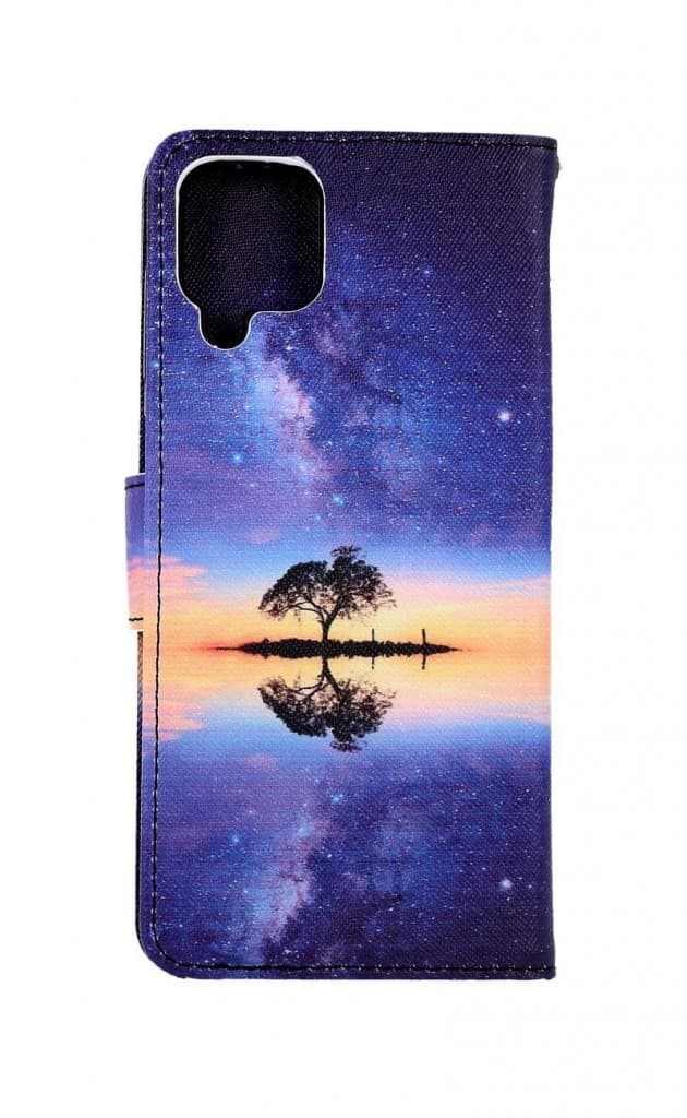Pouzdro TopQ Samsung A22 knížkové Noční obloha 66282 - náhled 2
