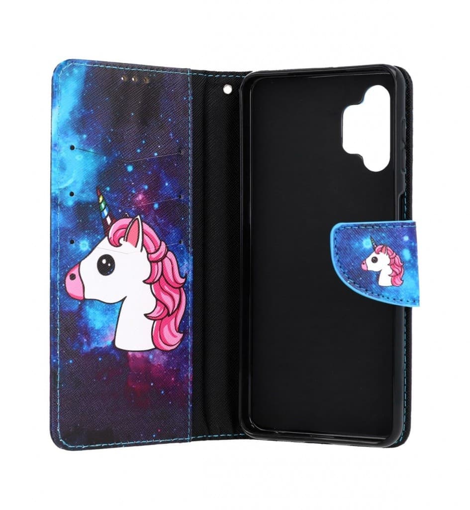 Pouzdro TopQ Samsung A32 5G knížkové Space Unicorn 59921 - náhled 3