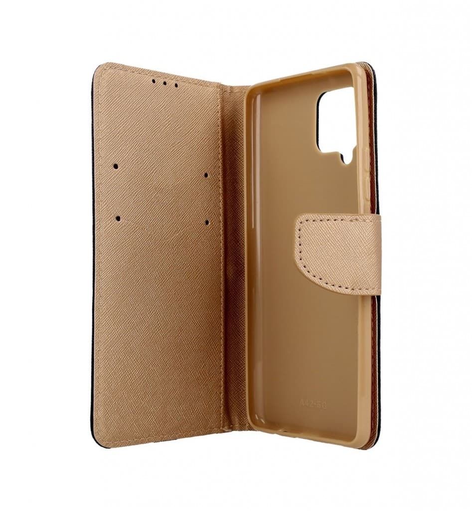 Pouzdro TopQ Samsung A42 knížkové černo-zlaté 2 54793 - náhled 3