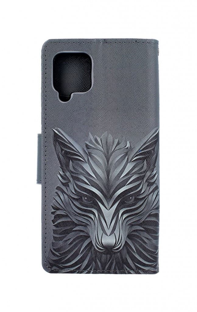 Pouzdro TopQ Samsung A42 knížkové Vlk 55573 - náhled 2