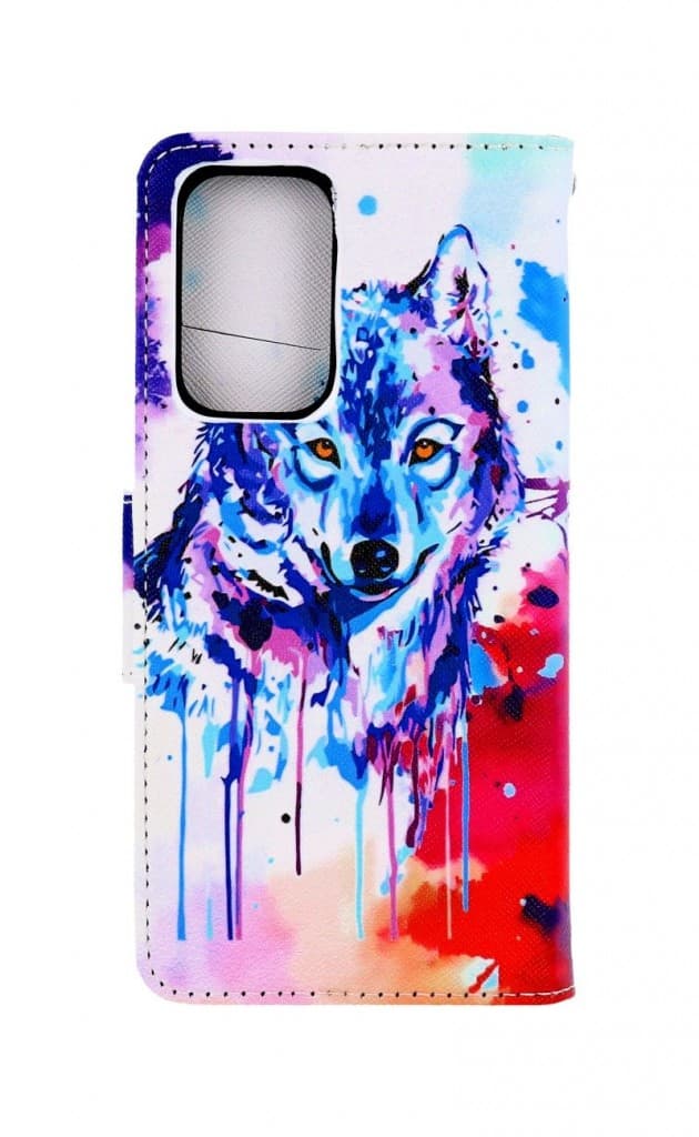 Pouzdro TopQ Samsung A53 5G knížkové Kresba vlka 73589 - náhled 2