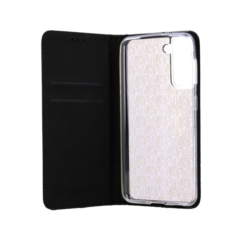 Pouzdro Forcell Samsung S21 Plus knížkové glitter černé 61585 - náhled 3