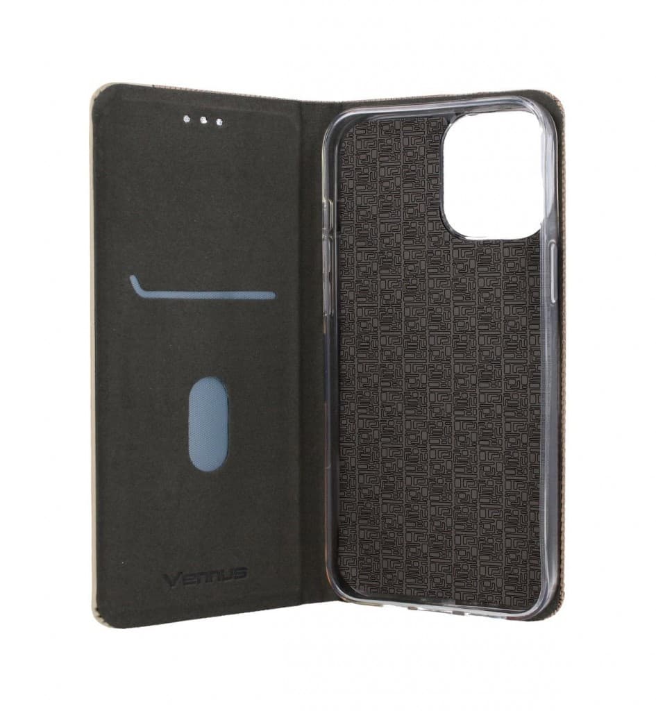 Pouzdro Vennus iPhone 12 Pro Max knížkové Sensitive Book zlaté 53601 - náhled 3