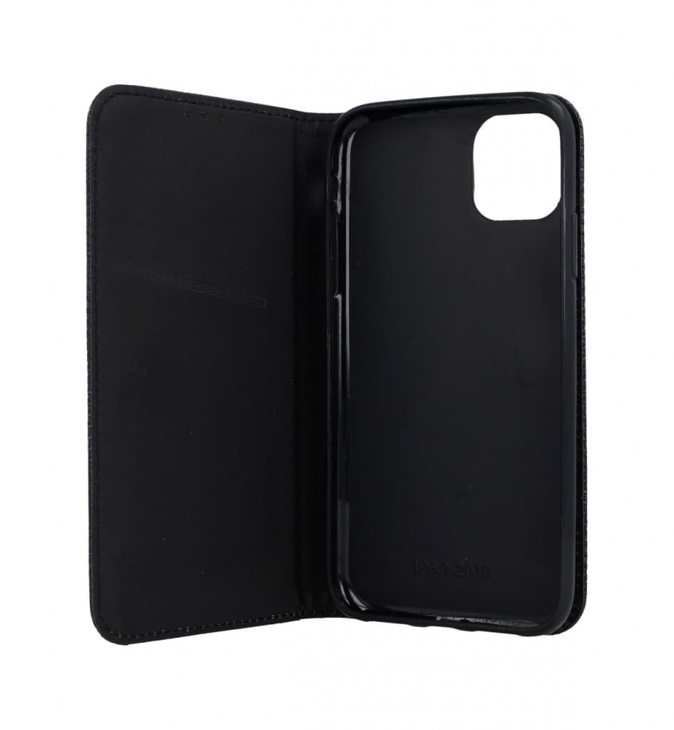Pouzdro TopQ iPhone 11 Smart Magnet knížkové černé 51330 - náhled 3