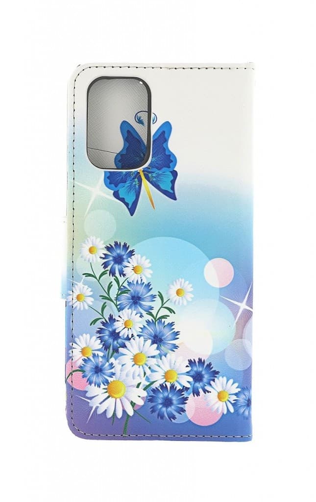 Pouzdro TopQ Xiaomi Redmi 10 knížkové Bílé s motýlkem 67588 - náhled 2