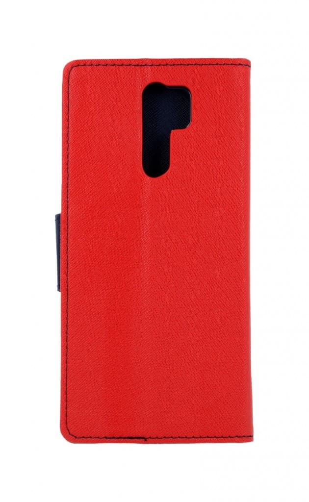 Pouzdro TopQ Xiaomi Redmi 9 knížkový červený 51701 - náhled 2