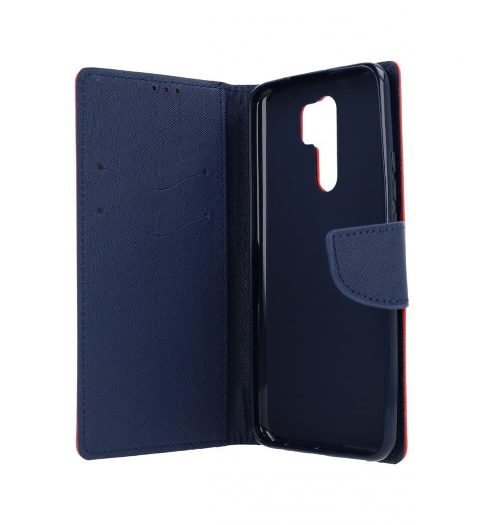 Pouzdro TopQ Xiaomi Redmi 9 knížkový červený 51701 - náhled 3
