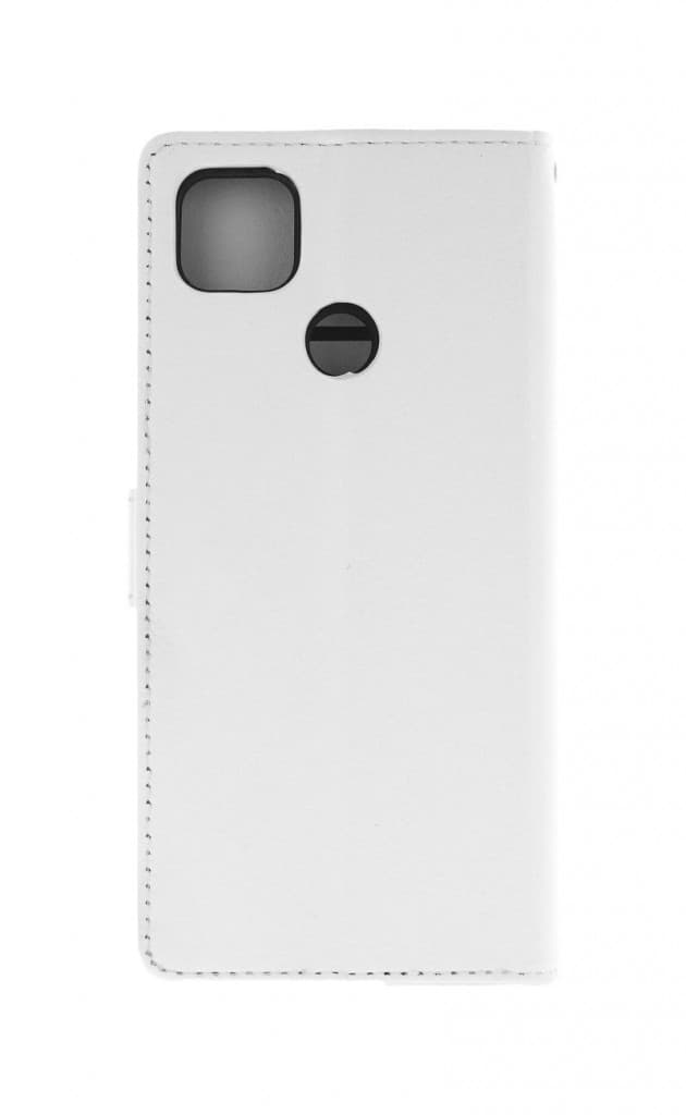 Kryt TopQ Xiaomi Redmi 9C knížkový bílý s přezkou 52746 - náhled 2
