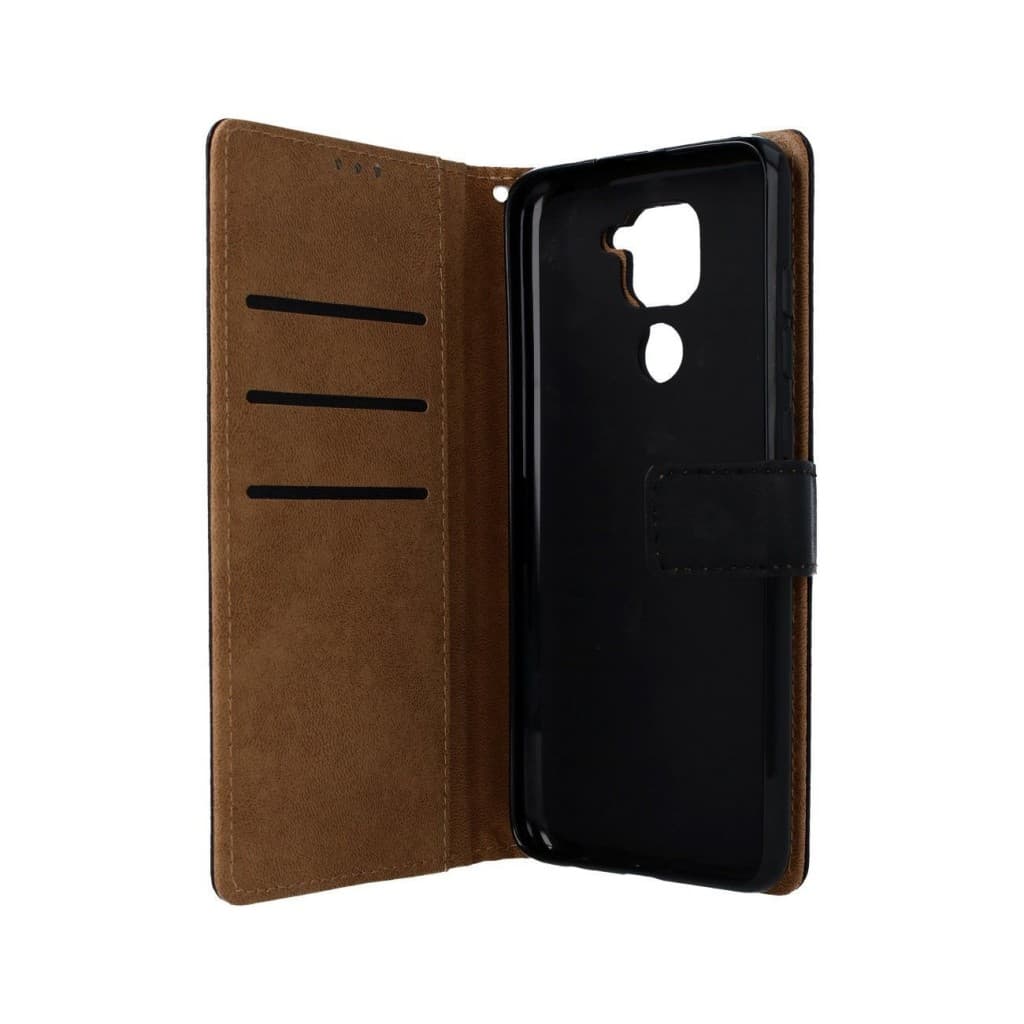Pouzdro TopQ Xiaomi Redmi Note 9 knížkový černý s přezkou 2 50706 - náhled 3