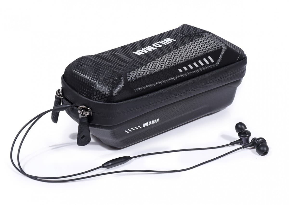 Pouzdro WildMan XS5 pro mobilní telefon na rám kola černé 1L 94628 - náhled 3