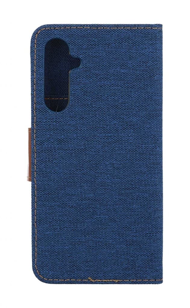 Pouzdro Canvas Samsung A55 knížkové modré tmavé 125577 - náhled 3