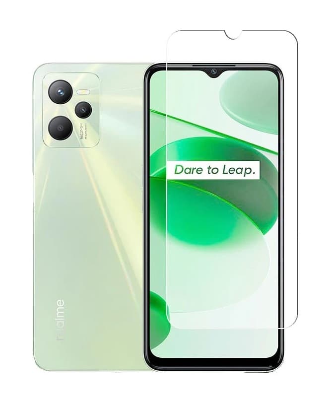 Set ochrany displeje RedGlass na Realme C35 Triple Pack 97768 - náhled 2