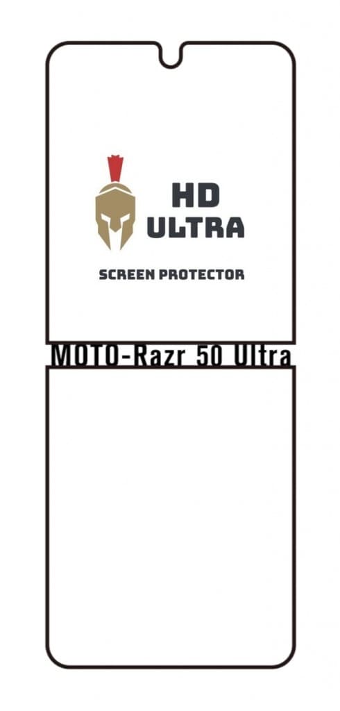 Fólie HD Ultra Motorola Razr 50 Ultra 135961 - náhled 3
