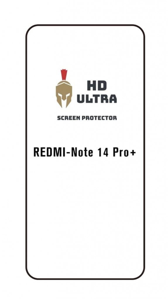 Fólie HD Ultra Xiaomi Redmi Note 14 Pro+ 5G 135077 - náhled 3