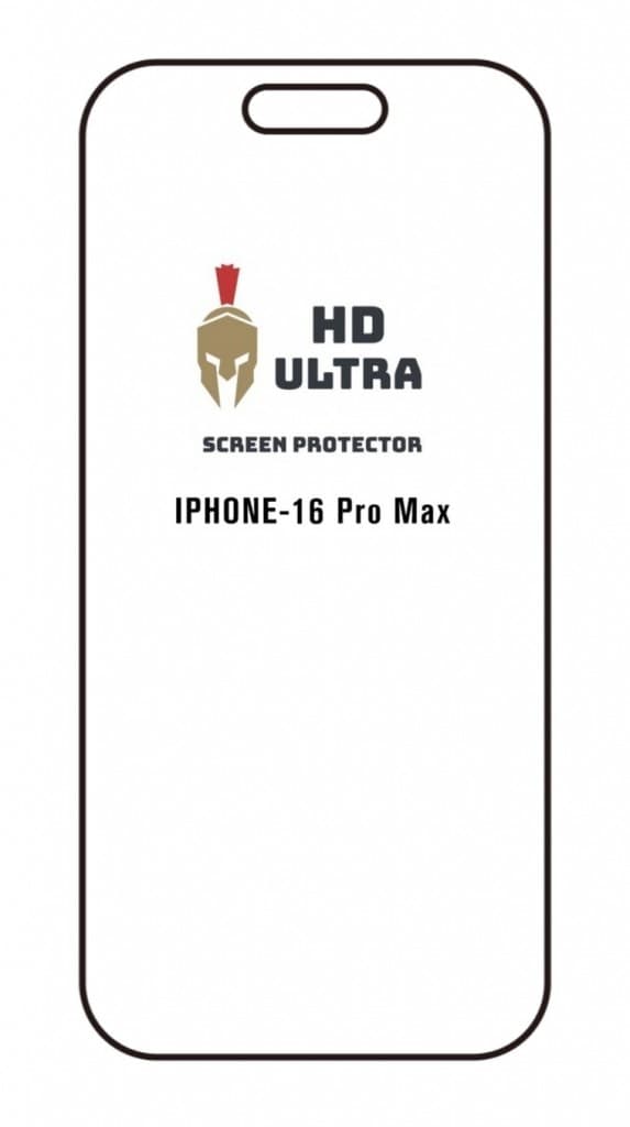 Ochranná fólie HD Ultra Matte Privacy pro iPhone 16 Pro Max - náhled 2