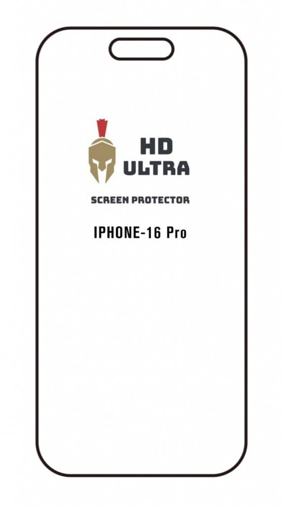 Ochranná fólie HD Ultra Matte Privacy pro iPhone 16 Pro - náhled 2