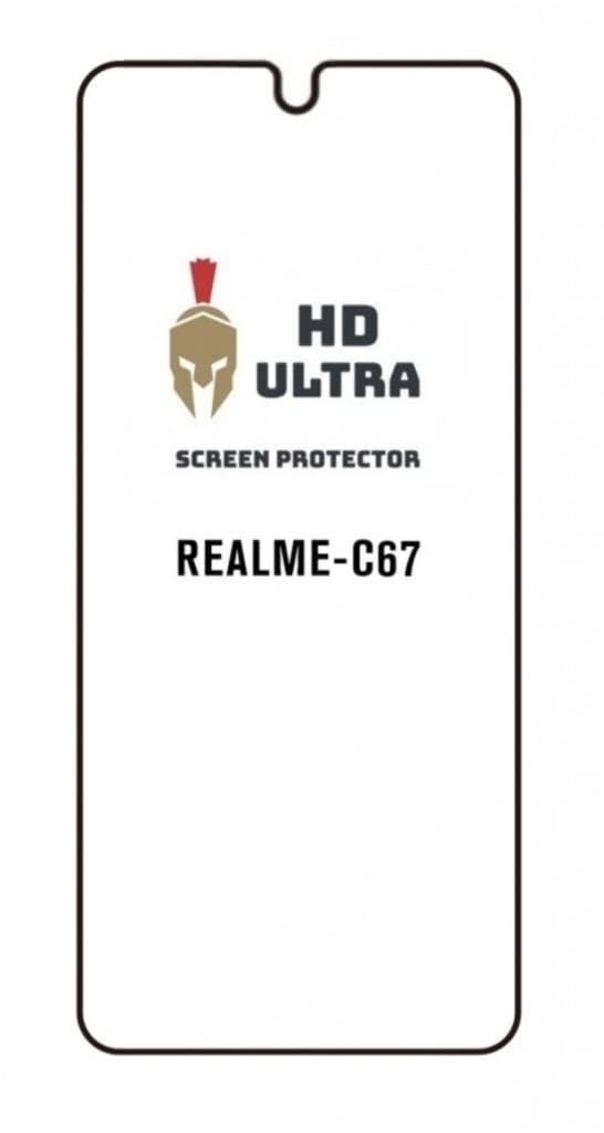 Ochranná fólie HD Ultra Matte Privacy pro Realme C67 - náhled 2