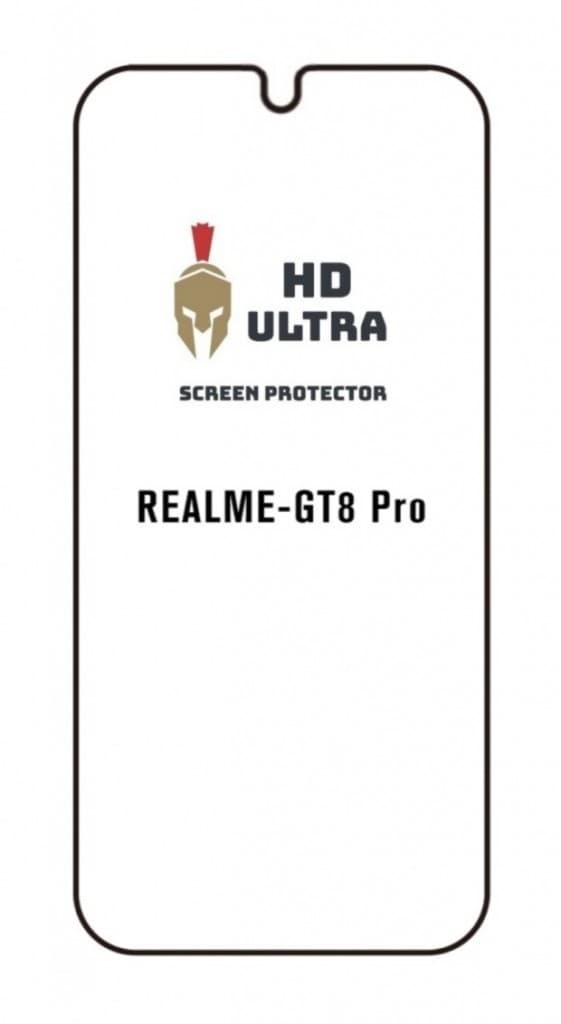 Ochranná fólie HD Ultra Matte Privacy pro Realme GT 8 Pro - náhled 2