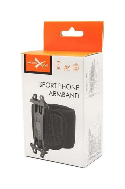 Sportovní pouzdro na ruku TopQ Extreme Style velikost 6,0" černé 66298 - náhled 3