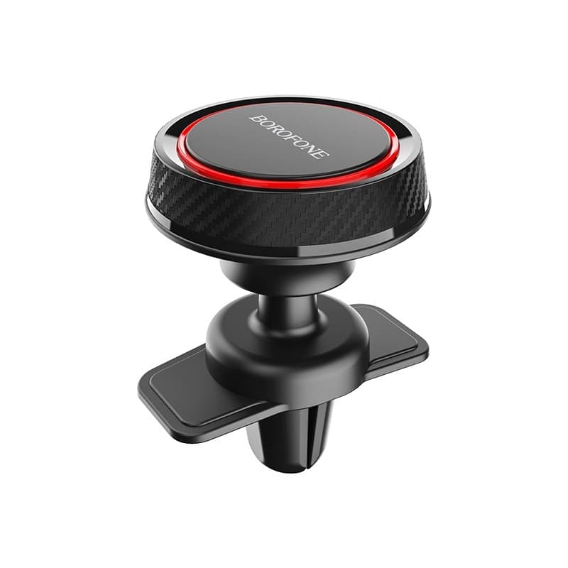 Magnetický držák na větrací mřížku Borofone BH12 černo-červený - náhled 4