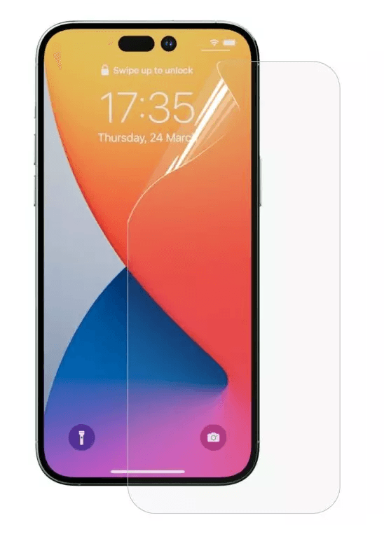Set ochrany displeje RedGlass na iPhone 14 Triple Pack 97729 - náhled 4