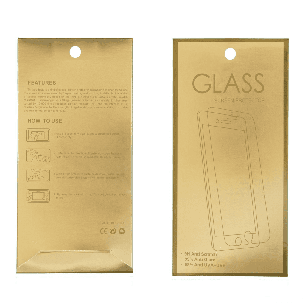 Tvrzené sklo GoldGlass iPhone 5 / 5s / SE 11168 - náhled 2