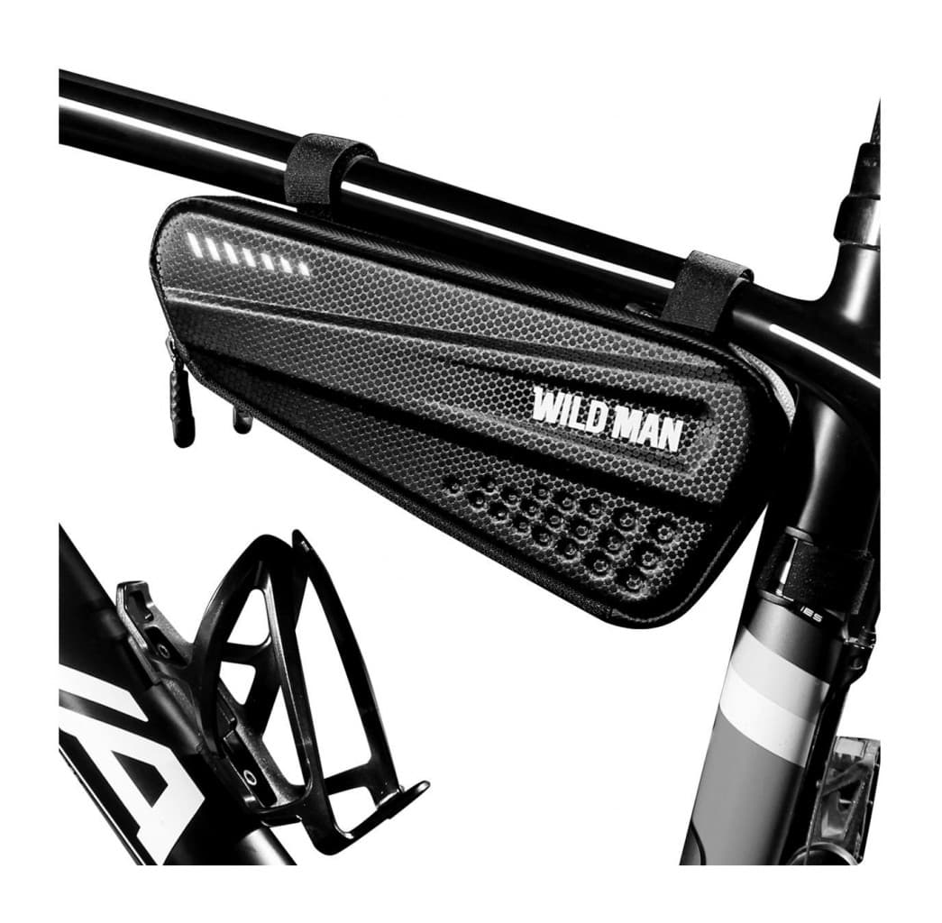Pouzdro WildMan ES4 pro mobilní telefon na rám kola černé 1,2L 94661 - náhled 3