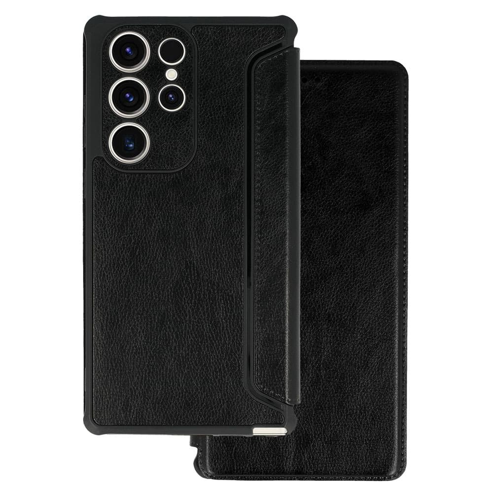 Kožené pouzdro Razor Xiaomi Redmi Note 11 Pro/Note 11 Pro 5G černé - náhled 1