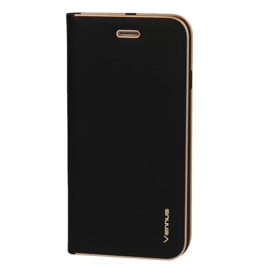 Pouzdro Vennus Book s rámečkem pro Iphone 14 Plus černé - náhled 1