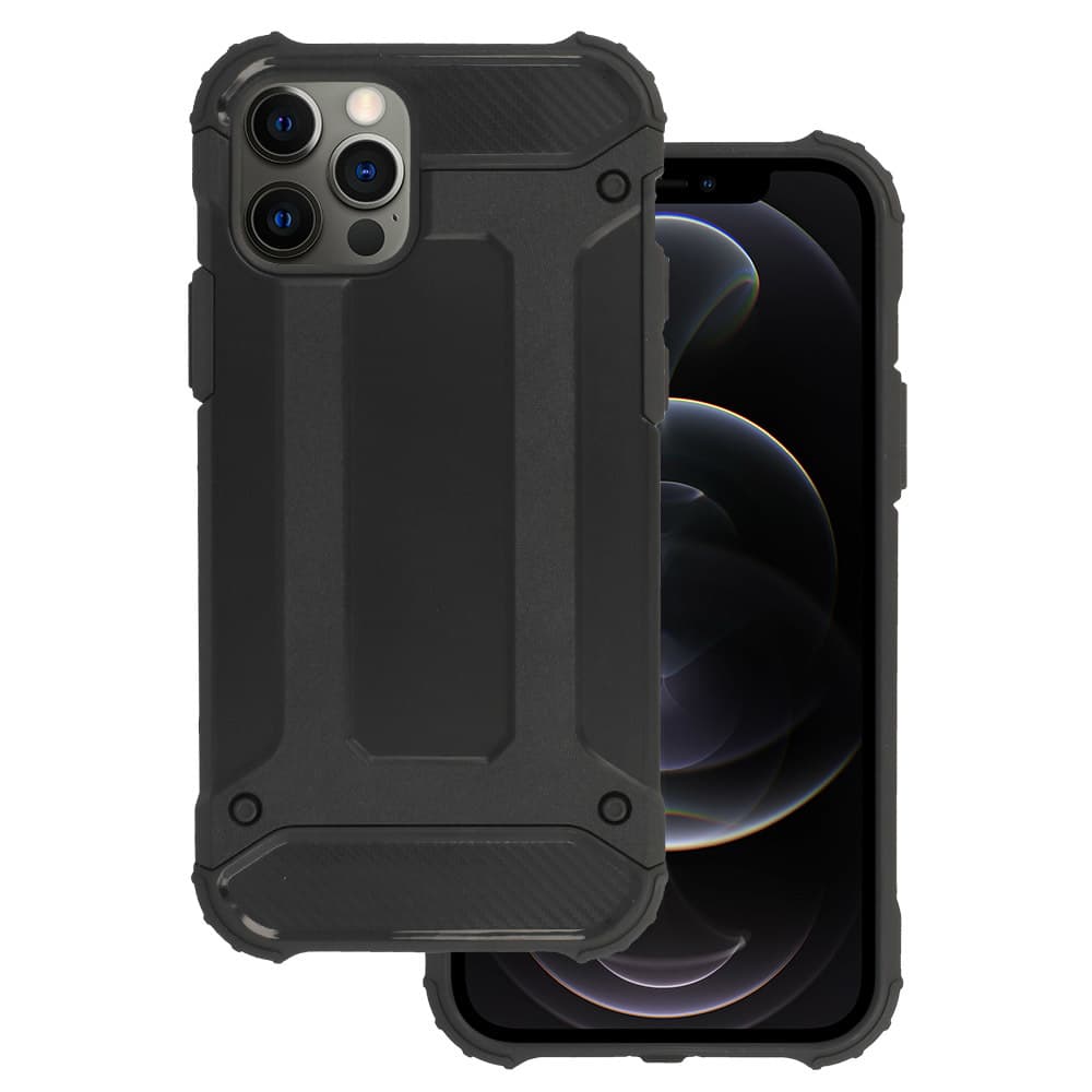Pouzdro Armor Carbon pro Iphone 12/12 Pro Black - náhled 1