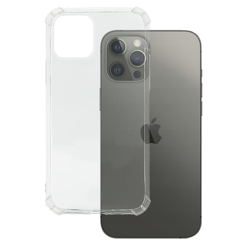 Zadní kryt ANTI SHOCK 0,5mm pro IPHONE 12 PRO MAX TRANSPARENT - náhled 1