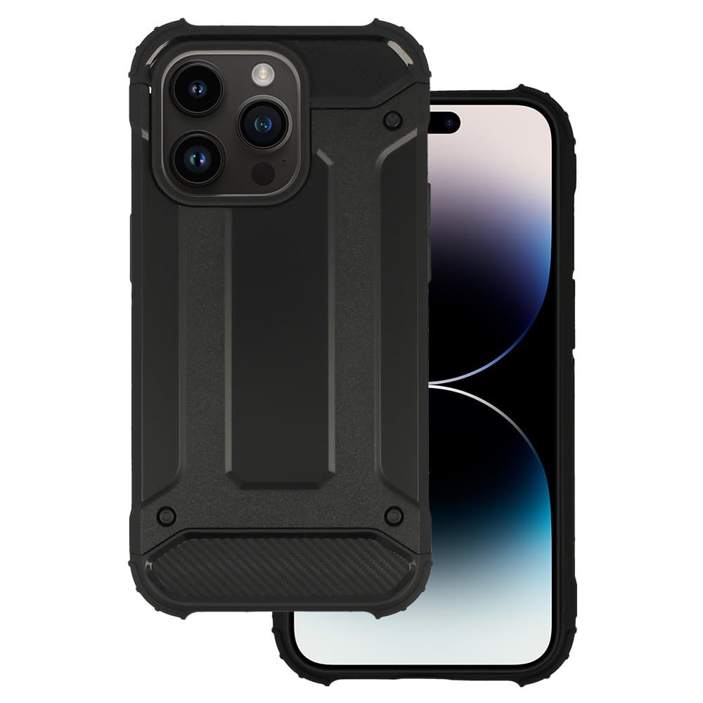 Pouzdro Armor Carbon pro Iphone 14 Pro Black - náhled 1