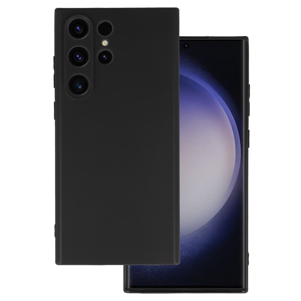 Zadní kryt MATT pro SAMSUNG GALAXY S23 ULTRA Black - náhled 1