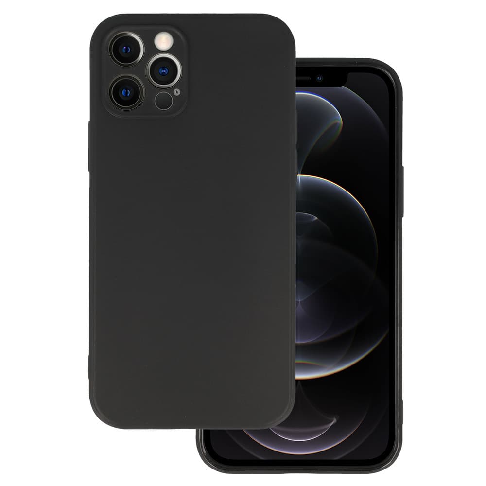 Zadní kryt MATT pro IPHONE 12 PRO Black - náhled 1