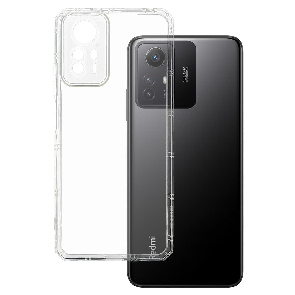 Zadní kryt Antishock na Xiaomi Redmi Note 12S průhledný - náhled 1