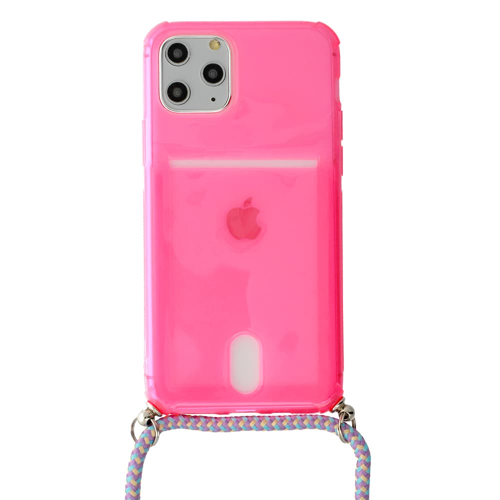 Pouzdro STRAP Fluo pro Iphone 7/8/SE 2020/SE 2022 Pink - náhled 1