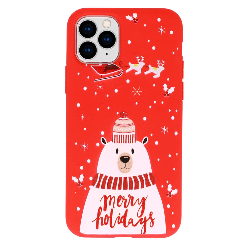 Zadní kryt TEL PROTECT Christmas pro Iphone XR Design 5 - náhled 1