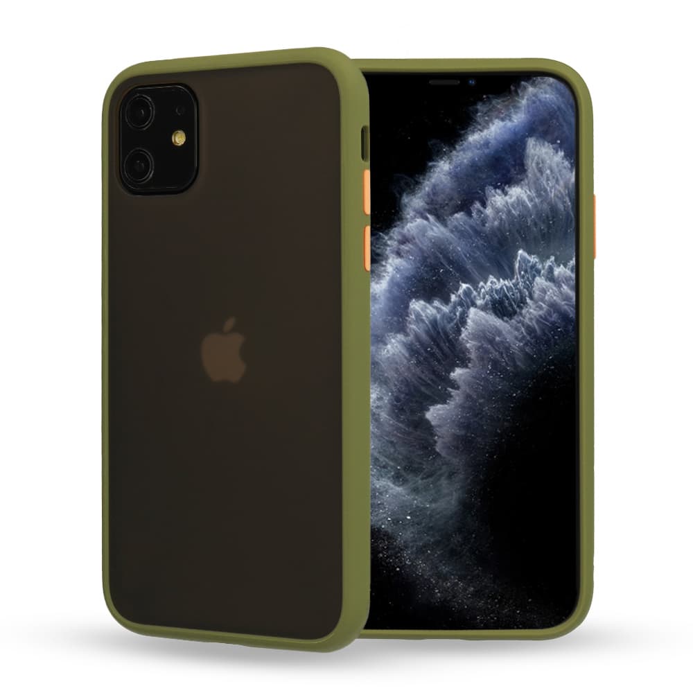 Zadní Kryt Vennus Bumper pro Samsung Galaxy A20S Olive - náhled 1