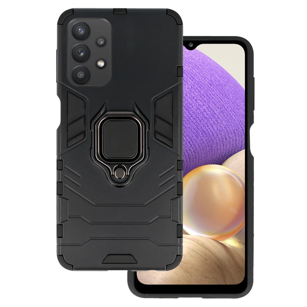 Zadní kryt Ring Armor pro Samsung Galaxy A32 5G černý - náhled 1