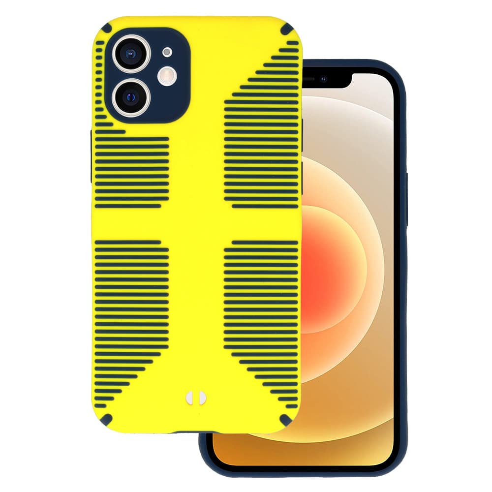 Pouzdro TEL PROTECT Grip pro Iphone 12 Mini Yellow - náhled 1