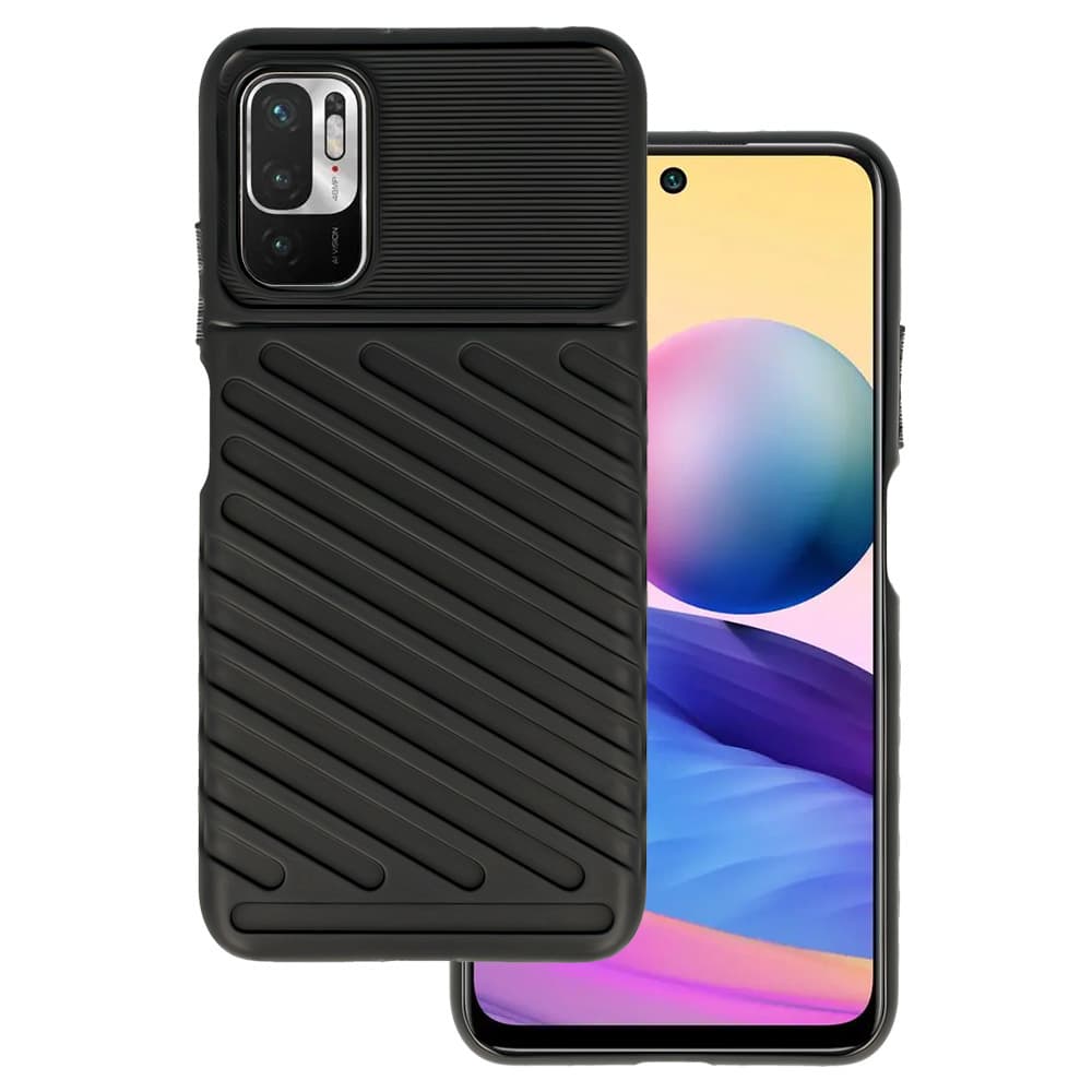 Pouzdro Thunder pro Xiaomi Redmi Note 10 5G Black - náhled 1